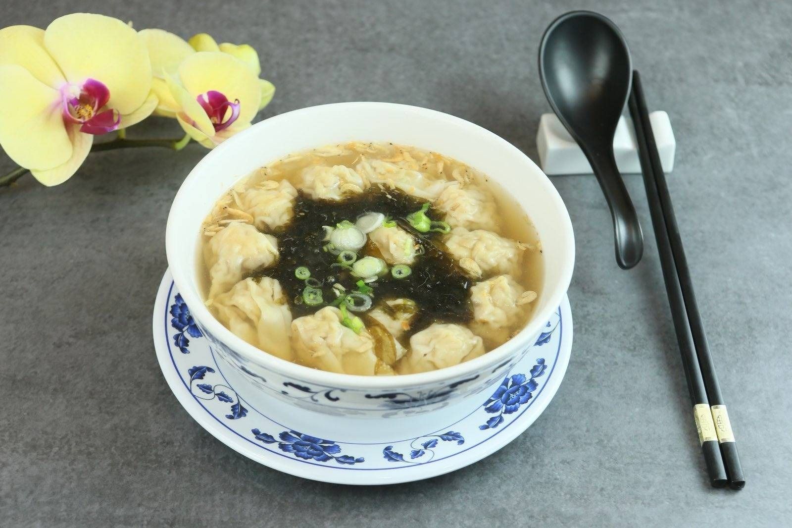 Seaweed & Fried Shrimp Wuntun Soup - HON'S WUN-TUN HOUSE 洪記面家